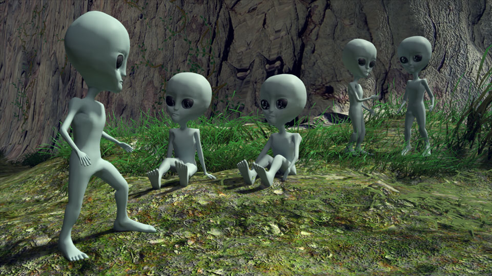 alien 3D model