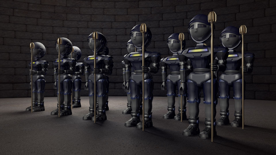 Robots 3D model