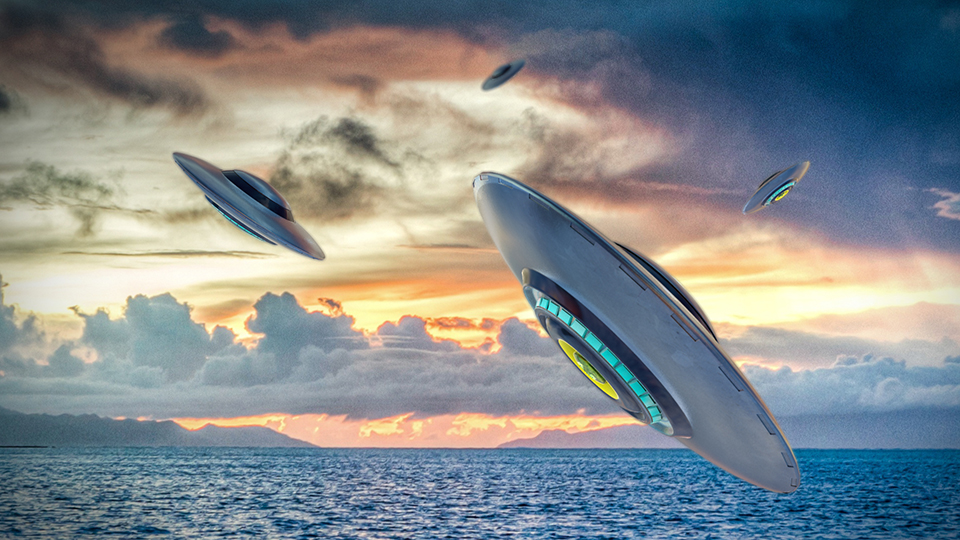 ufo alien 3D model