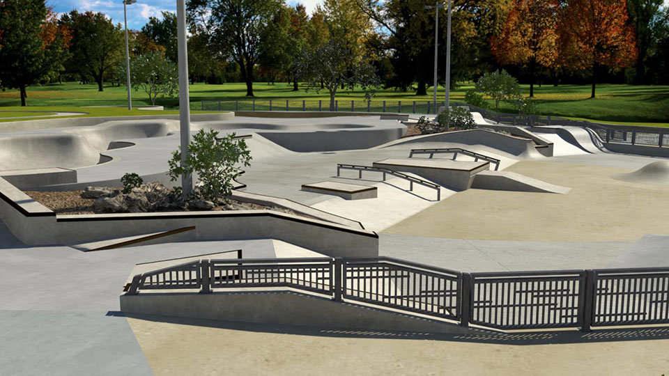 skatepark 3D model